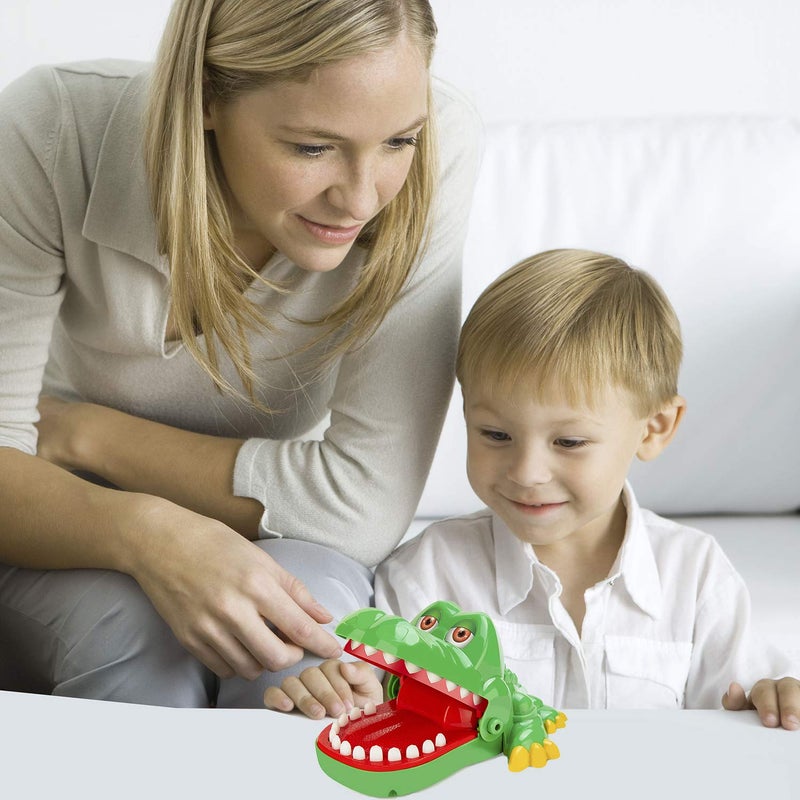 iShyan Crocodile Teeth Toys Game for Kids, Crocodile Biting Finger Dentist Games Funny Alligator Teeth Game - Image 5